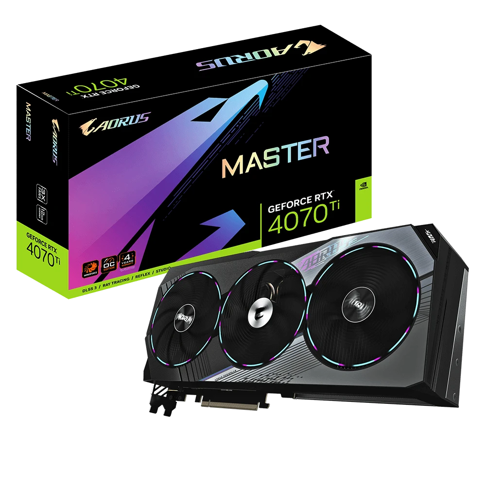 Gigabyte AORUS GeForce RTX 4070 Ti MASTER 12G